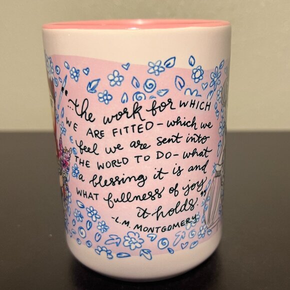 ANNE OF GREEN GABLES  Anne Shirley & Author Lucy Maud Montgomery Ceramic Mug - Picture 3 of 10